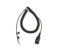 Jabra Cavo Spiralato per Cuffie Jabra Dotate di Disconnessione Rapida, 2 m