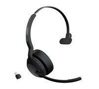 JABRA Cuffie Auricolari Evolve2 55 Wireless Ufficio Bluetooth Nero