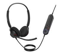 Jabra Engage 40 Cuffie Stereo Cablate, Controller incluso, Ottimizzato per Microsoft Teams, Stereo, USB-A