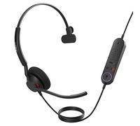 Jabra Engage 40 Inline Link - USB-A/USB-C - cuffie mono con cavo certificate per Microsoft Teams