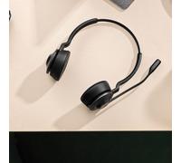 Jabra Engage 45 SE duo Cuffia duo DECT con microfono ottimizzato e sicurezza migliorata, perfetta per chiamate telefoniche chiare e senza