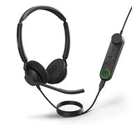 Jabra Engage 50 II - Cuffie stereo cablate con controllo Link Call Control - Tecnologia a cancellazione del rumore a 3 microfoni, cavo USB-A - Funziona con tutte le principali piattaforme di