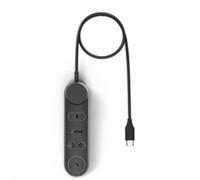 Jabra Engage 50 II Link Call Control Unit con cavo USB-C per cuffie mono e stereo USB Engage 50 II - Certificazione MS Teams, funziona con tutte le altre piattaforme - Nero