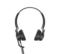 Jabra Engage 50 Stereo Auricolare Cablato A Padiglione Ufficio USB tipo-C Bluetooth Nero NEW