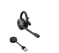 Jabra Engage 55 Cuffie Wireless Convertibili con EarHook, Senza supporto, Ottimizzato per Microsoft Teams, Convertibile, USB-A