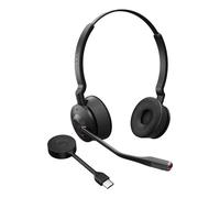 Cuffia con microfono Jabra Engage 55 SE Auricolare Wireless A Padiglione Ufficio Nero [9659-430-111]