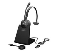 Cuffia con microfono Jabra Engage 55 SE Auricolare Wireless A Padiglione Ufficio Nero [9653-455-111]
