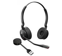 Jabra Engage 55 SE - DECT, USB-C - cuffia doppia senza fili certificata per Microsoft Teams | senza supporto di ricarica