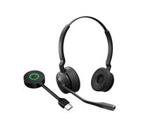 Jabra Engage 55 SE duo UC USB-C Auricolare wireless DECT con maggiore sicurezza e qualità audio superiore per chiamate da qualsiasi luogo.