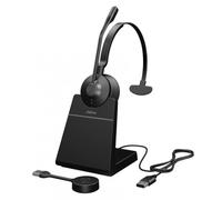 Jabra Engage 55 SE Mono headset MS Link 400c Adattatore DECT USB-C, Engage 55 SE Deskstand, cavo USB-C a USB-C da 1,2 m, custodia per il trasporto, garanzia e avviso