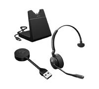 Jabra Engage 55 SE Mono UC USB-A con base Auricolare wireless DECT con massima sicurezza e qualità del suono superiore per chiamate ovunque.