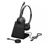 Jabra Engage 55 Auricolare Wireless A Padiglione Ufficio Nero, Titanio
