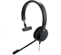 Jabra evolve 20 auricolare cablato a padiglione ufficio usb tipo a nero