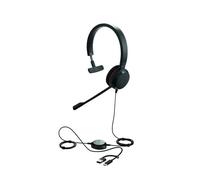 Jabra Evolve 20 MS Mono USB C/A Monoauricolare dall'audio chiaro e dai comandi semplici, ideale per le tue chiamate professionali.