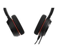 JABRA - Evolve 20 MS Stereo, Stereofonico, Nero, Padiglione auricolare, Cablato, USB, Sovraurale