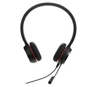 Jabra Evolve 20 SE, Stereo MS, USB C/A adapter, Leather