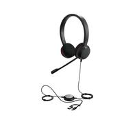 Jabra Evolve 20 Stereo MS USB-C/A Cuffie Per VoIP Softphone 4999-823-169 Nuove