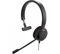 Jabra Evolve 20 UC Mono Auricolare Cablato A Padiglione Ufficio USB tipo A Nero