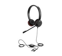 Jabra Evolve 20SE MS Stereo USB-C/A Cuffie di alta qualità per chiamate e intrattenimento, con controllo intuitivo.