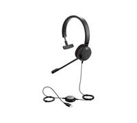 Jabra evolve 30 ii auricolare cablato a padiglione ufficio usb type-c / usb type-a nero
