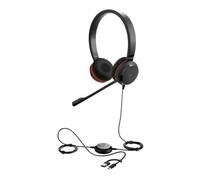 Jabra Evolve 30 II - USB-C/A, UC Stereo Cuffie stereo professionali per la comunicazione UC con doppia connessione USB-C/A e 3,5 mm.