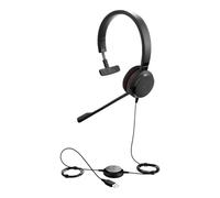 Jabra evolve 30 ii auricolare cablato a padiglione ufficio usb type-c / usb type-a nero