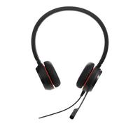 JABRA EVOLVE 30II USB-C/A Auricolare con audio eccellente, connettività flessibile (USB-C/A) e comodità per uso professionale.