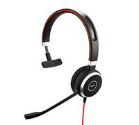 JABRA Cuffie con filo, con Microfono, ideali per Ufficio / Call Center, Colore Nero - Evolve 40