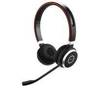 Jabra Evolve 65 - Cuffie wireless Bluetooth per PC, laptop, smartphone, softphone e tablet Standard UC / Stereo NA Nero