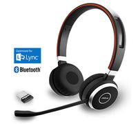 Jabra Evolve 65 Ms Duo Wireless Bluetooth PC Cuffie & Link 360 Nuovo 6599 823