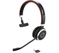 Jabra Evolve 65 MS mono Auricolare Con cavo e senza cavo A Padiglione Ufficio Micro-USB Bluetooth Nero