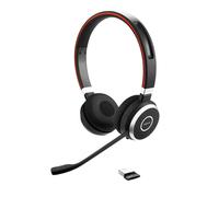 Jabra Evolve 65 SE Cuffie Wireless Stereo Bluetooth, microfono con cancellazione