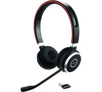 Cuffia professionale Jabra EVOLVE 65 SE Duo USB, Bluetooth, Canc. di rumore, Busylight ,Certificata Microsoft