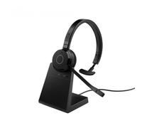 Jabra Evolve 65 TE Auricolare Con cavo e senza cavo A Padiglione USB tipo A Blue