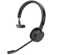 Jabra Evolve 65 TE Mono Cuffie Wireless, USB-A, Microsoft Teams, Nero | Terza Edizione, Doppia Bonnettività Bluetooth, 16 Ore di Batteria, 30 m di Portata Wireless, Progettata per il Lavoro