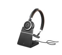 Jabra Evolve 65 UC Mono Auricolare Con cavo e senza cavo A Padiglione Ufficio Micro-USB Bluetooth Nero NEW