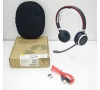 Jabra EVOLVE 65 UC Stereo Bluetooth USB PC Headset Con Link 370 Adapter Dongle