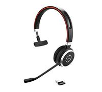 Jabra Evolve 65 Wireless Mono On-Ear Headset, USB-A dongle, Ottimizzato per Microsoft Teams, Mono, Prima edizione