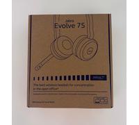 Jabra Evolve 75 MS 7599-838-109 Cuffie Bluetooth Stereo ANC Boom Nero USB