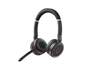 Jabra Evolve 75 MS Wireless Cuffie Stereo, Senza supporto, Ottimizzato per Microsoft Teams, Stereo, Prima edizione