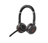 Jabra Evolve 75 UC Wireless Stereo On-Ear Headset, Senza supporto, Tutte le piattaforme, Stereo, Prima edizione