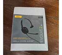 Jabra Evolve2 30 UC - Cuffie cablate, USB-C, mono, leggere, portatili, con 2 microfoni integrati, cuffie da lavoro con audio superiore e comfort affidabile