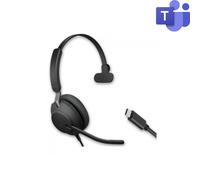 Jabra Evolve2 40 MS Mono USB-C SE Cuffie cablate MS con connessione USB-C progettate per un uso intensivo.