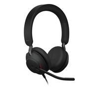 Jabra Evolve2 40 SE Auricolare Cablato A Padiglione Musica e Chiamate USB Type-C / USB Type-A Nero