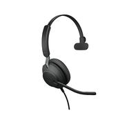 JABRA Evolve2 40 SE CUFFIE, Nero