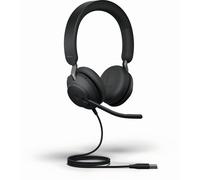 Jabra Evolve2 40 SE Headset Wired Head-band Calls/Music USB Type-A Black