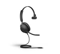 Jabra Evolve2 40 MS Mono USB-C SE Cuffie cablate MS con connessione USB-C progettate per un uso intensivo.