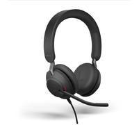 Jabra Evolve2 40 USB C/A MS Stereo SE Cuffie con cavo e doppio connettore USB-C/A per un uso intensivo in ambito professionale. Certificate per