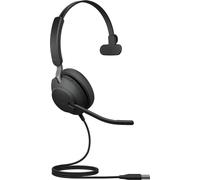 JABRA Evolve2 40SE Cuffie con Filo a Padiglione con Microfono Nero 24189-899-999