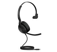 Jabra Evolve2 50 Cuffie Mono cablate con Jabra Air Comfort, USB-C, Ottimizzato per Microsoft Teams, Mono, Evolve2 50